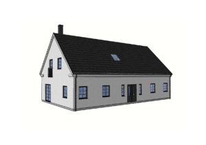 Fasad Villa Älvdalen – Referenshus